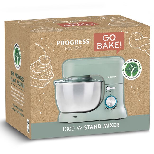 Progress Go Bake Sage Stand Mixer