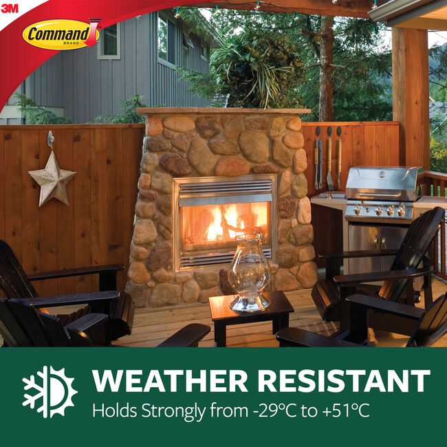 Command Strips Outdoor Light Clips 16 pack