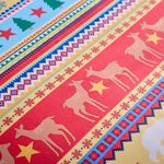 SINGLE DUVET COVER Festive Fairisle