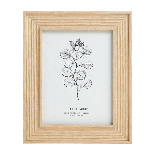 6x8 PORTLAND NATURAL Photo Frame