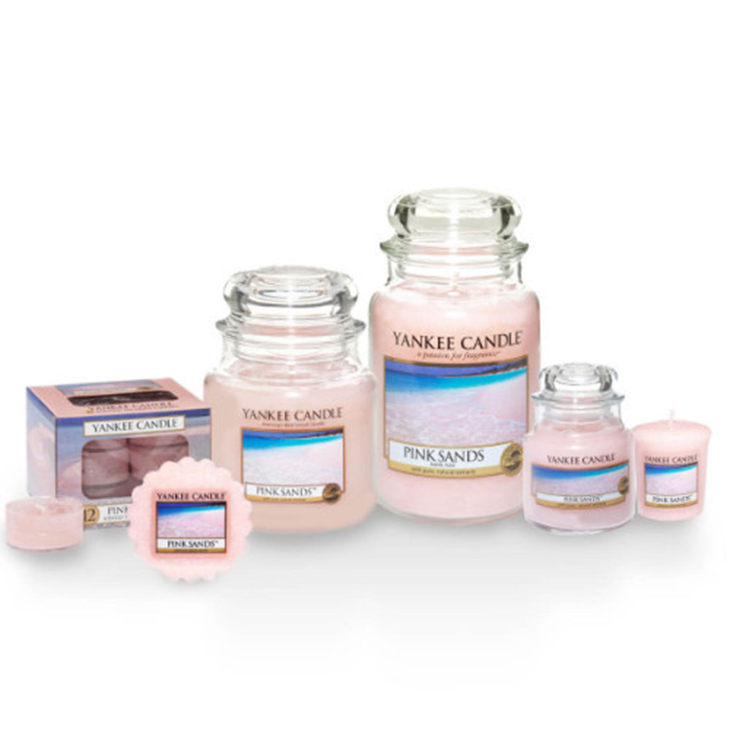Yankee Candle Pink Sands Medium Jar Home Store + More