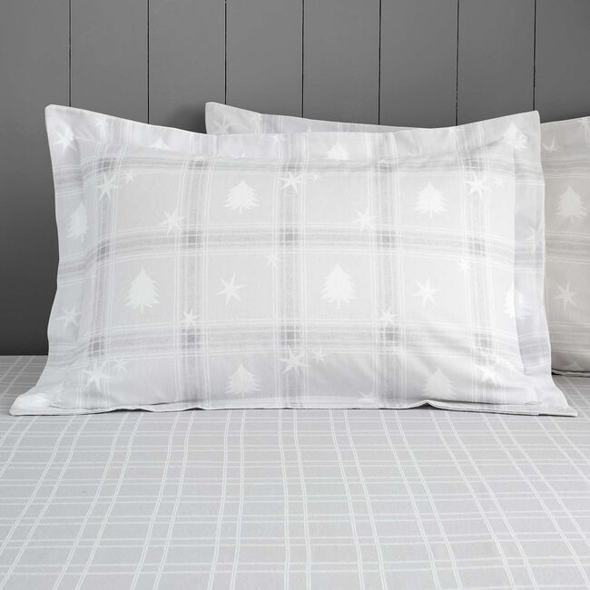Winter Forest Brushed Cotton Oxford Pillowcase
