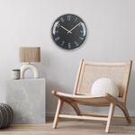 Juliet Black Clock 33cm 