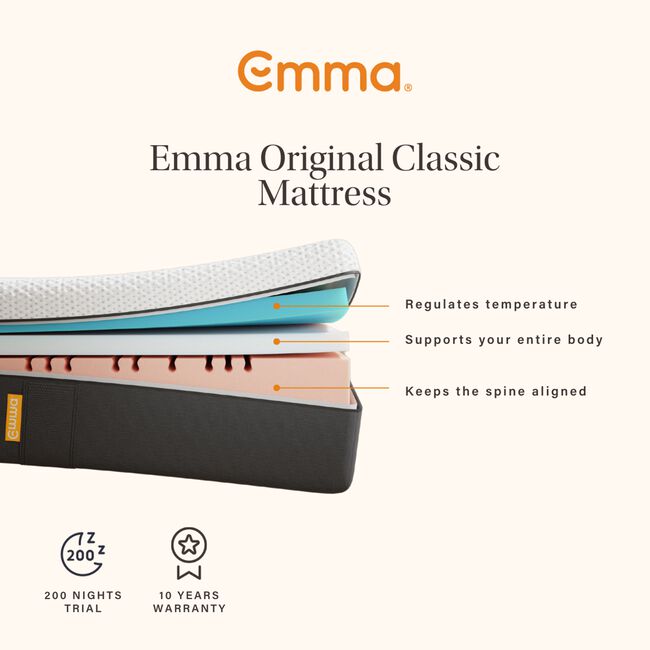Emma Original Mattress - Super King