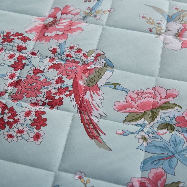 Danae Bedspread 200cm x 220cm - Duck Egg