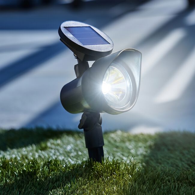 LED Solar Spot Stake Light