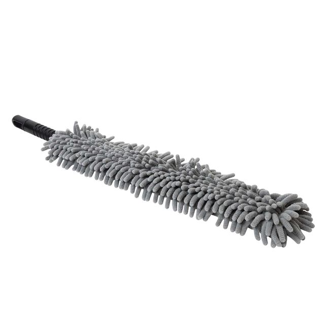 Sophisticlean Bendable Chenille Duster in Grey