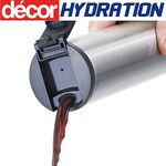 DECOR SILVER 450ml Vacuum Coffee Mug