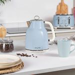 SALTER RETRO BLUE 1.7L Rapid Boil Kettle