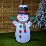 1.2M Inflatable Snowman Christmas Decoration