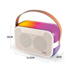 ITEK Bluetooth Light Up Karaoke Speaker