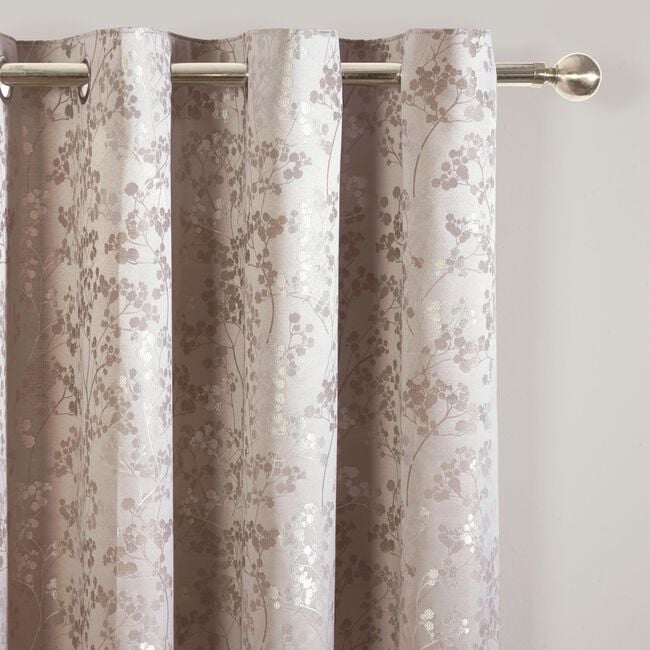 BLOSSOM NATURAL 90x90 Curtain