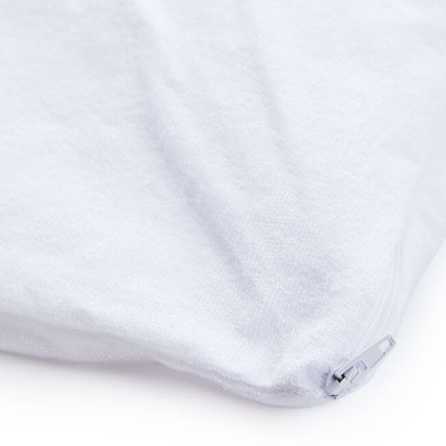 Waterproof Terry Pillowcase Protector Pair - White