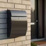 Steel Letterbox - Capri, Anthracite