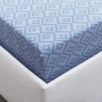JENKINS BLUE Single Fitted Sheet