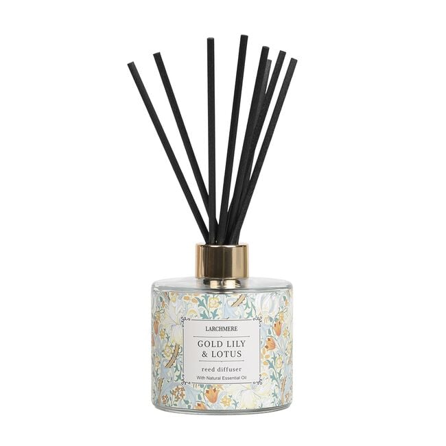 Larchmere Gold Lily & Lotus Reed Diffuser