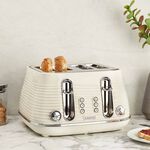 DEVON CREAM 4 Slice Toaster