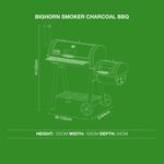 Bighorn Smoker Charcoal BBQ