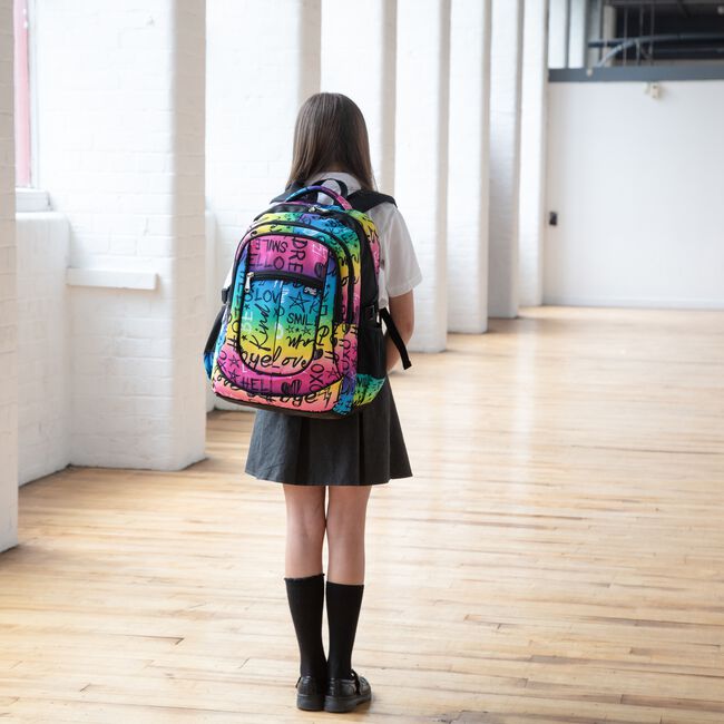 StreetSac Ombre Graffiti School Bag