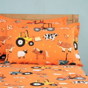 Family Farm Oxford Pillowcase Pair