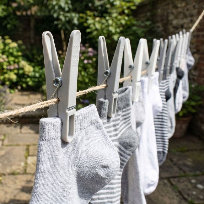 24 Clothes Pegs