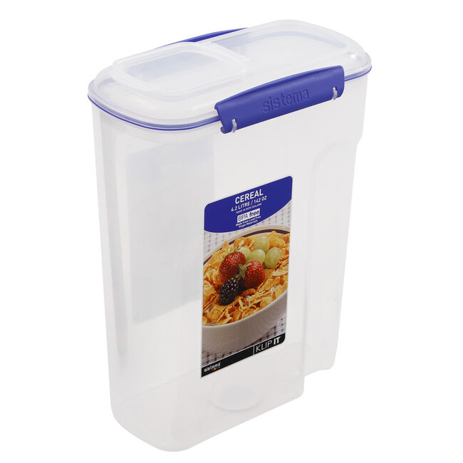 Sistema Klip It Plus 4.2L Cereal Container