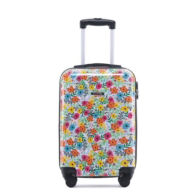 Cabin Bag Lightweight Luggage - Floral