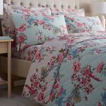 Danae Bedspread 200cm x 220cm - Duck Egg