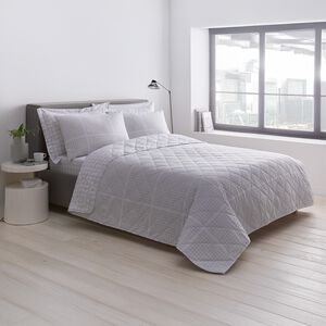 Harrison Bedspread 200cm x 220cm - Grey