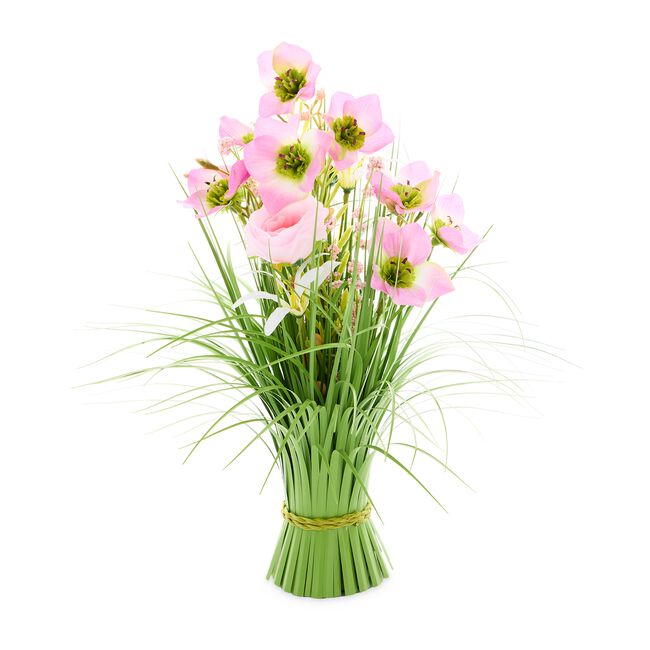 Bloomvivbe 40cm Rose & Sweet Pea Faux Bouquet