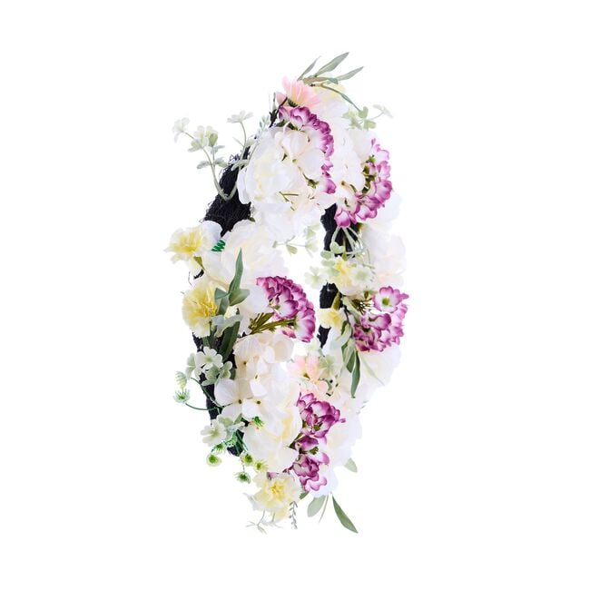 Mixed Floral Wreath