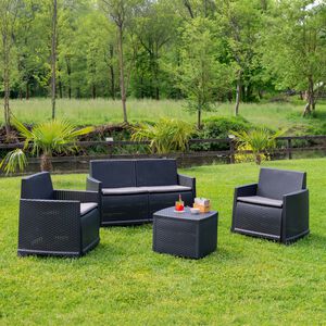 Como 4 Piece Garden Furniture Set