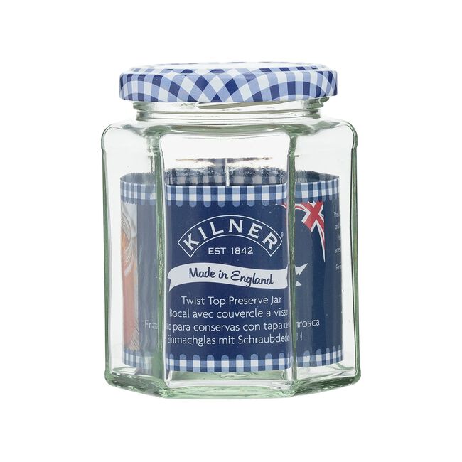 KILNER HEXAGON 0.28L Twist Top Jar