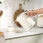 SALTER RETRO CREAM 1.7L Kettle