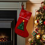 Christmas Tree Red Stocking
