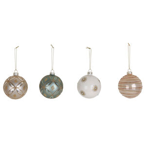 Decorative Glass Bauble Assortment H