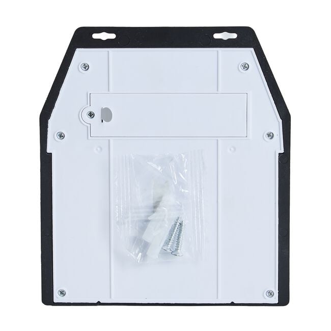 Dual Bulb Solar Wall Light with PIR Sensor