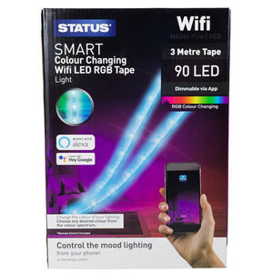 Status Smart Led 3m Tape RGBW Colour Changing