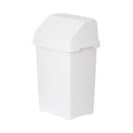 Casa Snow White Swing Bin 8L