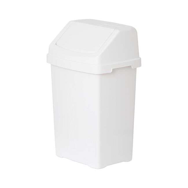 Casa Snow White Swing Bin 8L