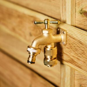 Anywhere Brass Garden Water Tap Kit