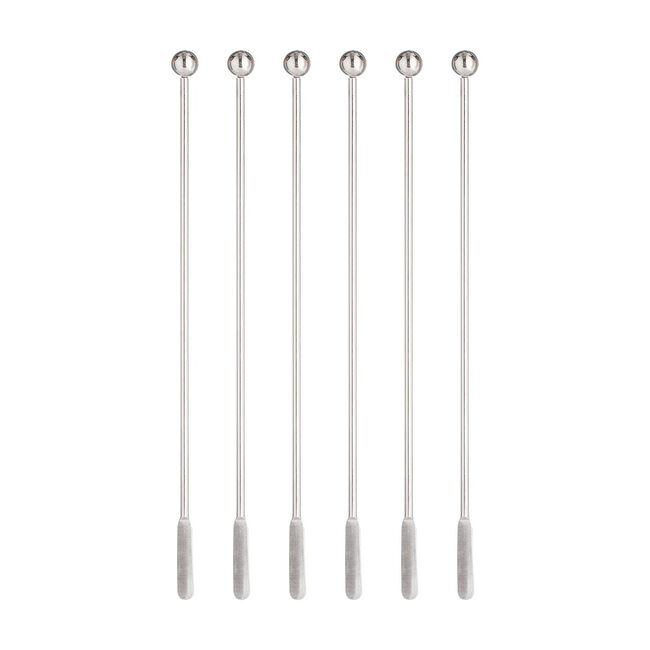 Viners Barware 6 Cocktail Stirrers 