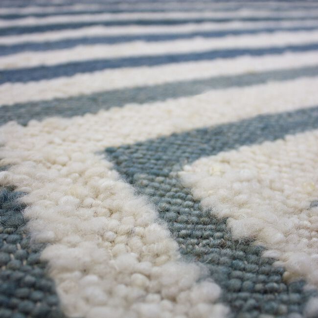 BOUCLE FRAME BLUE 140X200cm Rug