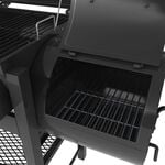 Mastercook Dual Function Gas & Charcoal Smoker BBQ