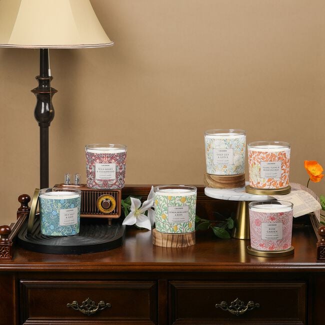 Larchmere Heritage Rose Garden Candle