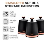Tower Cavaletto Set Of 3 Canisters