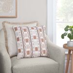 ELLEN FRINGE IVORY 45x45 Cushion