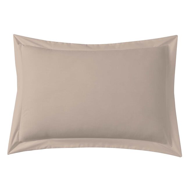 OXFORD PILLOWCASE PAIR Luxury Percale Caramel 3L