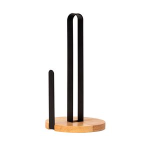 Storage Master Black Kitchen Roll Holder