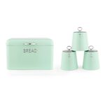 SALTER RETRO GREENE 4 Piece Storage Set